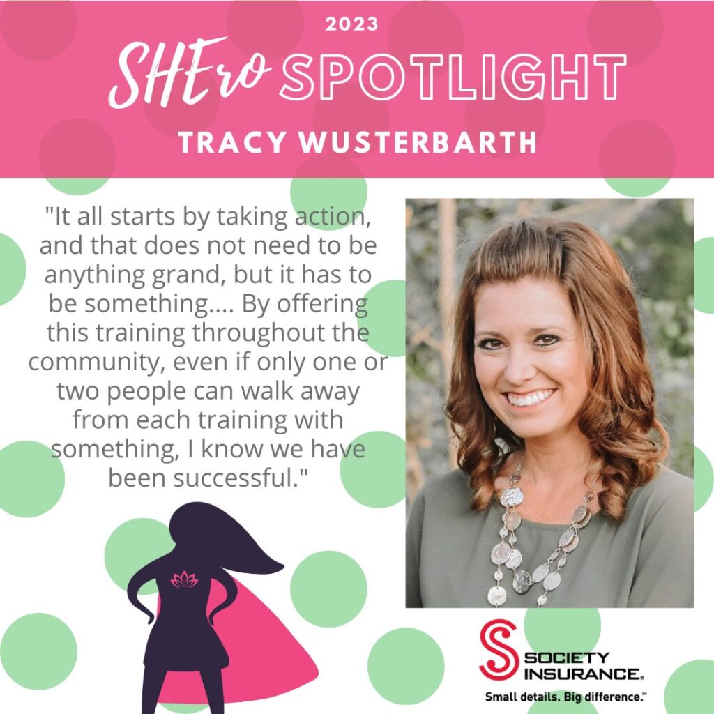 2023 Green Dot SHEro Spotlight Tracy Wusterbarth