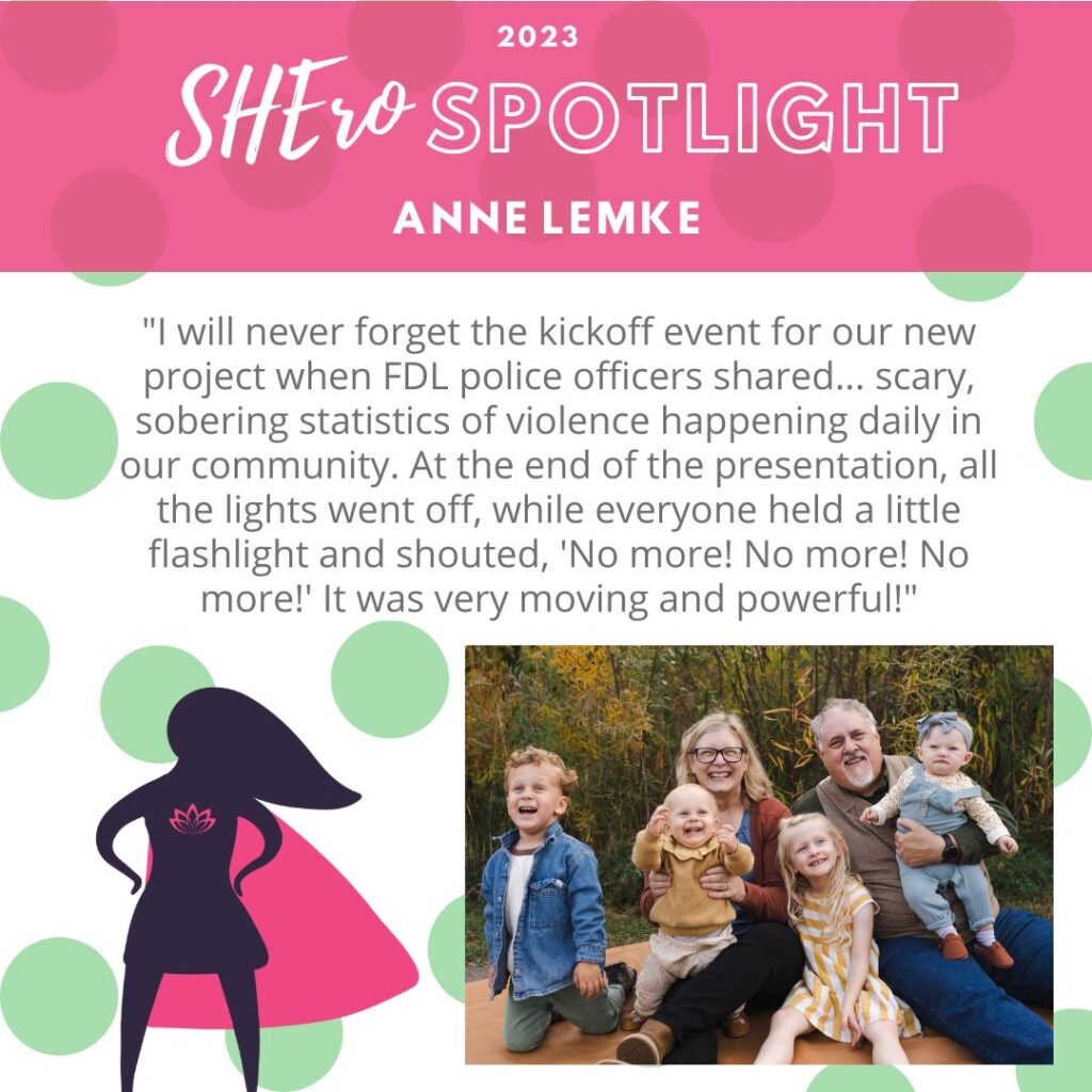 2023 Green Dot SHEro Spotlight Anne Lemke